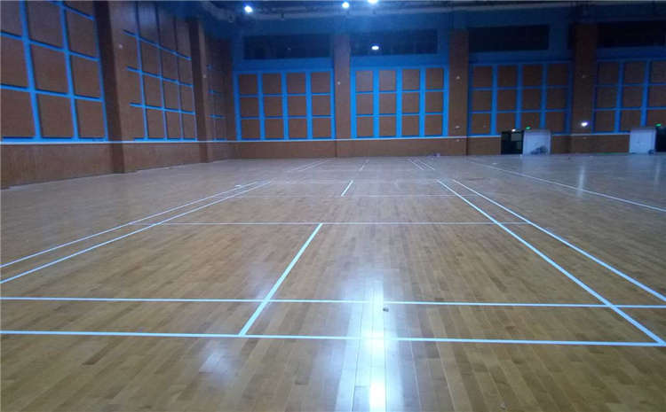 硬木企口體育木地板可以定制嗎