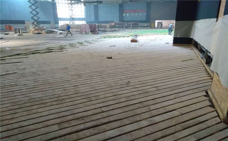 橡膠木舞臺木地板廠家